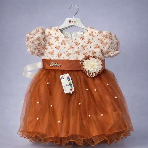 Baby Girl Royal Party Tulle Dress - Product Image