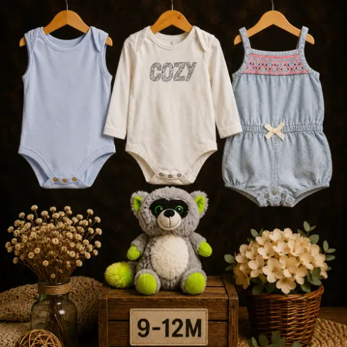 Raccoon Baby Set - Product Image