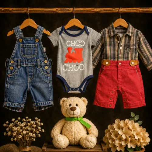 Teddy Bear Baby Set - Product Image