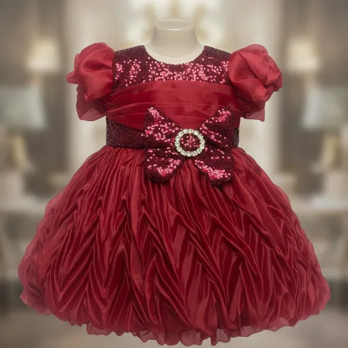 Little Princess Sequin Party Dress - Product Image