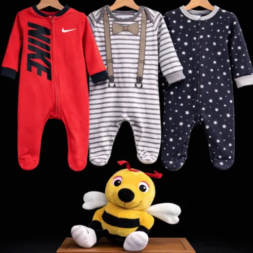 3-Piece Royal Bear Sleep & Play Set with Union Jack Teddy - Product Image