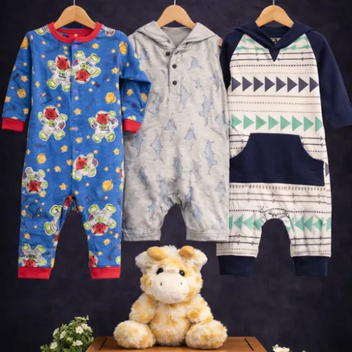 3-Piece The Cutest Toddler Bodysuit Set (18-24 Months) with Scruffy Bunny - Product Image