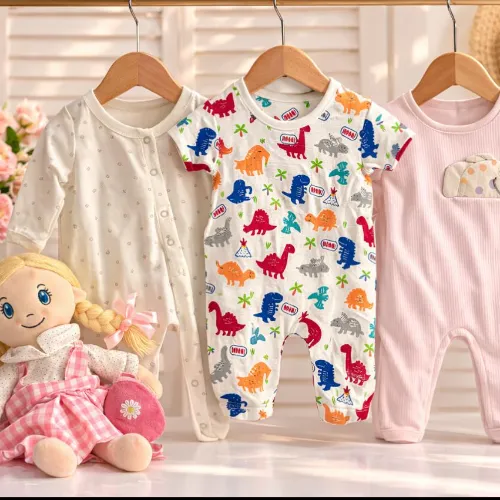Baby Romper Gift Set / Newborn Clothing Set - Product Image