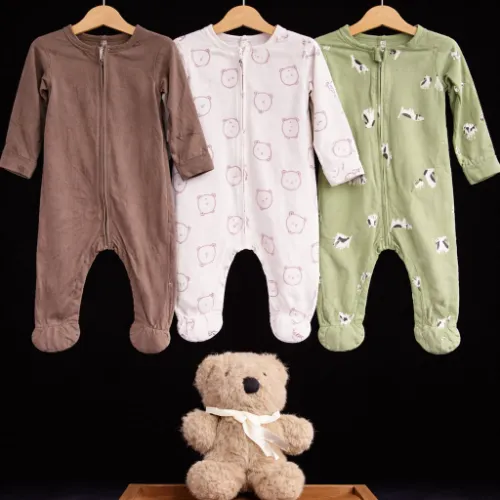 Baby Romper Set (6-9 Months) – Soft Cotton Collection - Product Image