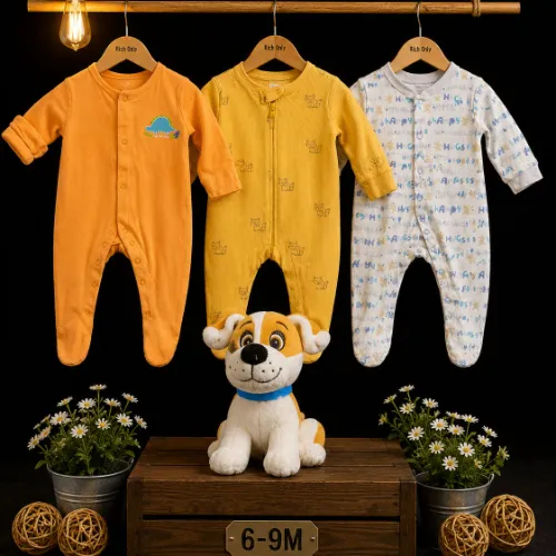 Puppy Pal Baby Rompers Set - Product Image