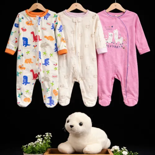 3-Piece Cuddle Club Sleeper Set with White Seal Plush - Product Image