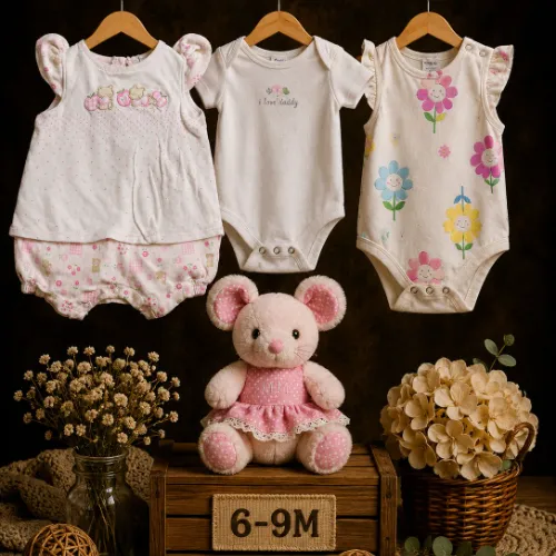Mouse Baby Rompers Set - Product Image